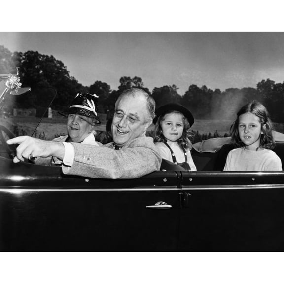 Fdr Presidency. From Left Sara Delano Roosevelt History (24 x 18)