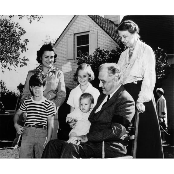 Fdr Presidency. Front Row History (36 x 24)