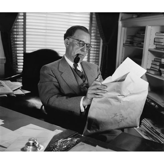 Fdr'S Press Secretary With 'Below The Belt' Letters. July 6 History (36 x 24)