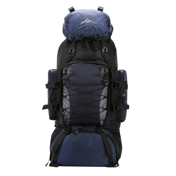 Fdrone Camping Internal Frame Backpack with Rain Cover Waterproof Camping Bag Expandable Large Military Backpacking Tactical Backpack for Hiking Camping