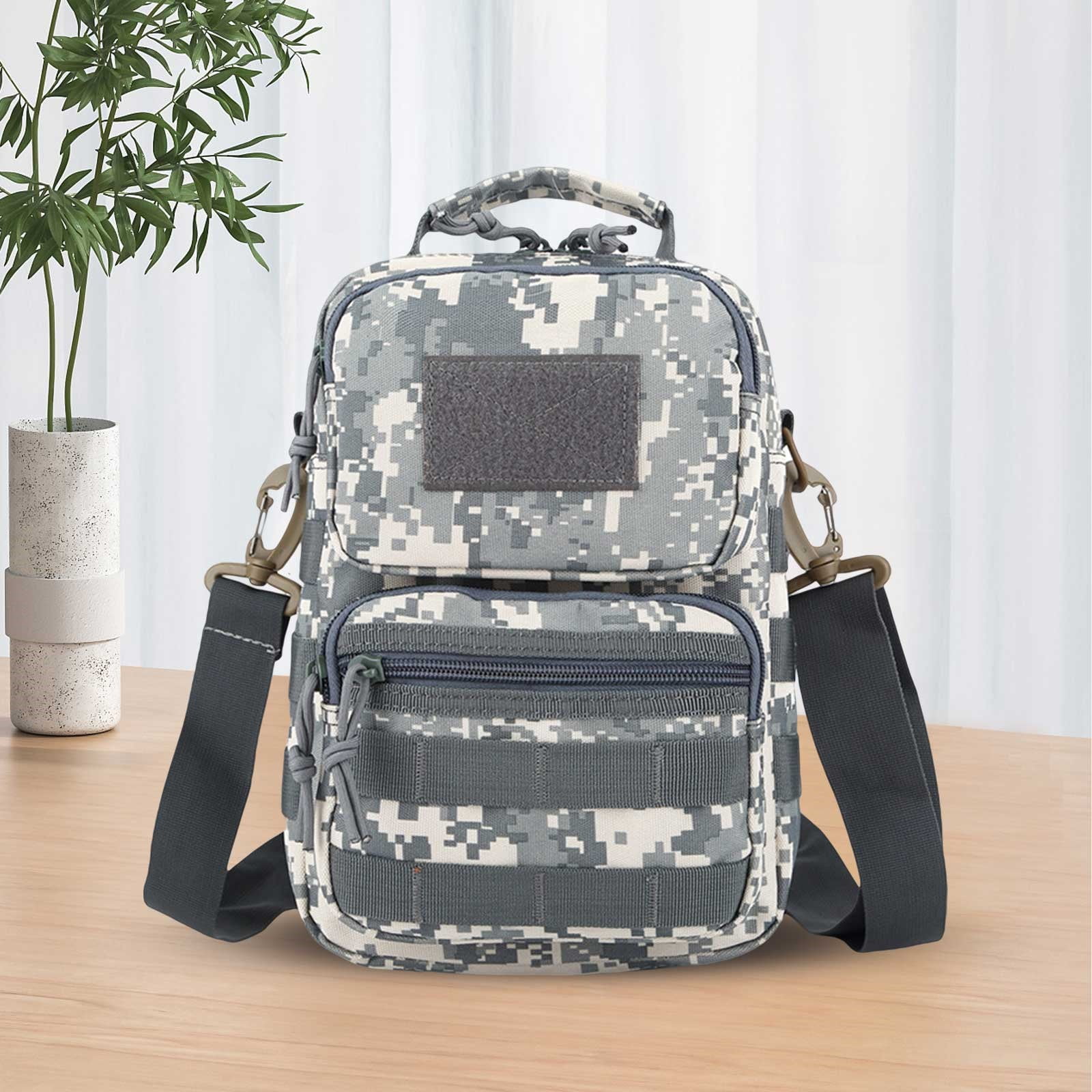 Men's Nylon Shoulder Bag Chest Pack Military Tactical Sling
