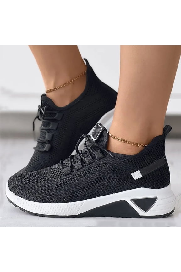 Women's Slip-on Orthopedic Plantar Fasciitis Workout Non Slip Soft Sole Work Air-Cushion Walking Shoes Tennis Running Sneakers Lightweight Casual Comfort Gym Trainers