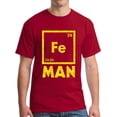 thumbnail image 1 of Fe Man T-Shirt Feman Distressed Comics Red, 1 of 3