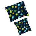 thumbnail image 1 of FeBohao 2 PCS Funny Cosmetic Shrapnel Bag Portable Makeup Toiletry Bags Change Vegan Leather Flat Large Organizer Soft Teen Lipsticks Custom Tote Must Train Bathroom Tennis, 1 of 6