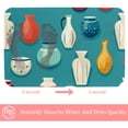 thumbnail image 1 of FeBohao Bath Mat Bathroom Rug Ultra Absorbent Quick Dry Technical Cloth Fabric Kitchen Living Room Carpet Pad Rubber Backed Large Rectangle Durable Summer Fit Map Innovative Child Bowling Balls, 1 of 5