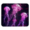 thumbnail image 1 of FeBohao Funny Mouse Pad Mat for Desk Jiaji Cloth Rubber Base Durable Cute Soft Pattern Square Pretty Home Use Decor Men Cushion Cool Modern Essentials Girl Boy School Jellyfish, 1 of 6
