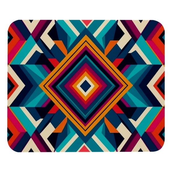 FeBohao Funny Mouse Pad Mat for Desktop Jiaji Cloth HD Printing Washable Non Scratch Soft Custom Rectangle Retro Home Use Accessory Women Colorful Fashion Essentials Girl Boy Organizers Boho