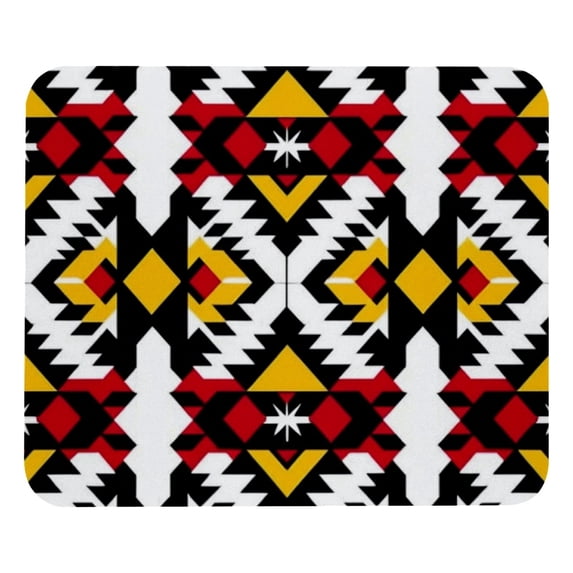 FeBohao Funny Mouse Pad Mat for Laptop Jiaji Cloth Washable Non Scratch Design Pattern Square Pretty Farmhouse Computer Adults Chic Colorful Modern Essentials Girl Boy Size Boho