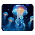 thumbnail image 1 of FeBohao Funny Mouse Pad Mat for Gaming Jiaji Cloth Portable Non Scratch Design Pattern Rectangle Abstract Home Use Decor Adults Supply Aesthetic Modern Essentials Girl Boy Organizers Jellyfish, 1 of 6