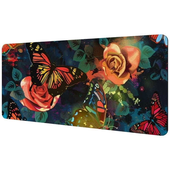 FeBohao Mouse Pad Mat Big for Keyboard Rectangle Portable