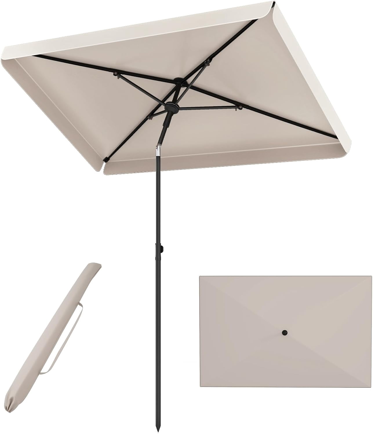 5-6 foot patio umbrella with base-walmart 6 Ft Patio Umbrella