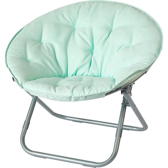 FeGemax Micromink Saucer Chair, Aqua