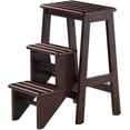 thumbnail image 1 of FeGemax Step Stool, 24-Inch, Cappuccino, 1 of 8