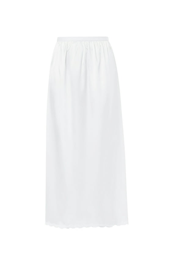 Half Slip Lace Long Underskirt Women's Satin Half Slip Half Slips for Under Dresses Slip