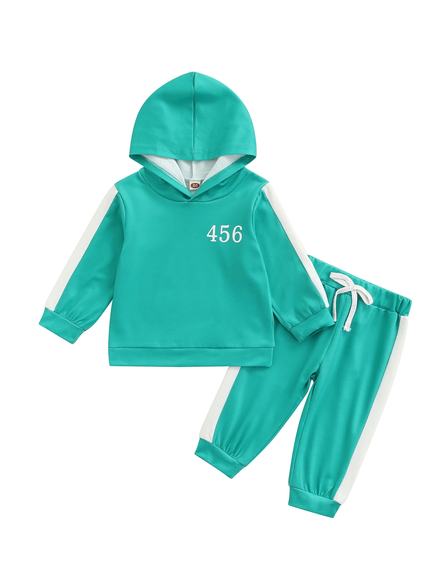 FeMereina Toddler Kids Baby Boy Girls Squid Game Costume Outfits 456