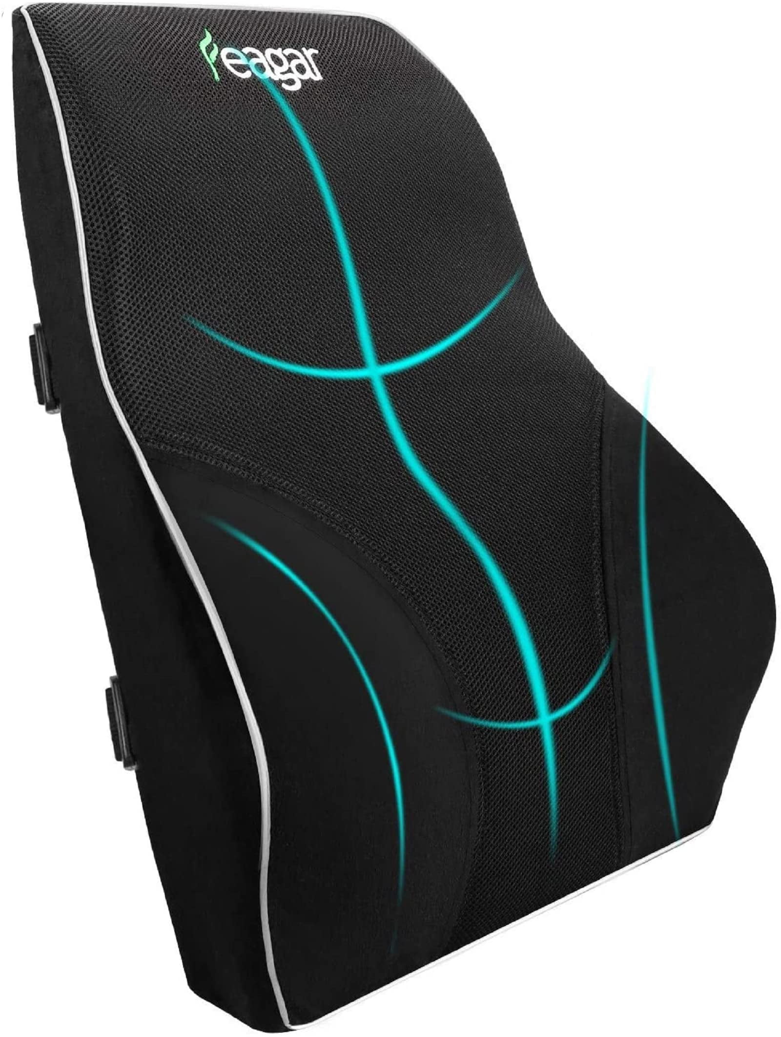 The Original McKenzie Signature Slimline Lumbar Support - Low Back Support  for Office Chairs and Car Seats – Back Support for Smaller Body Types