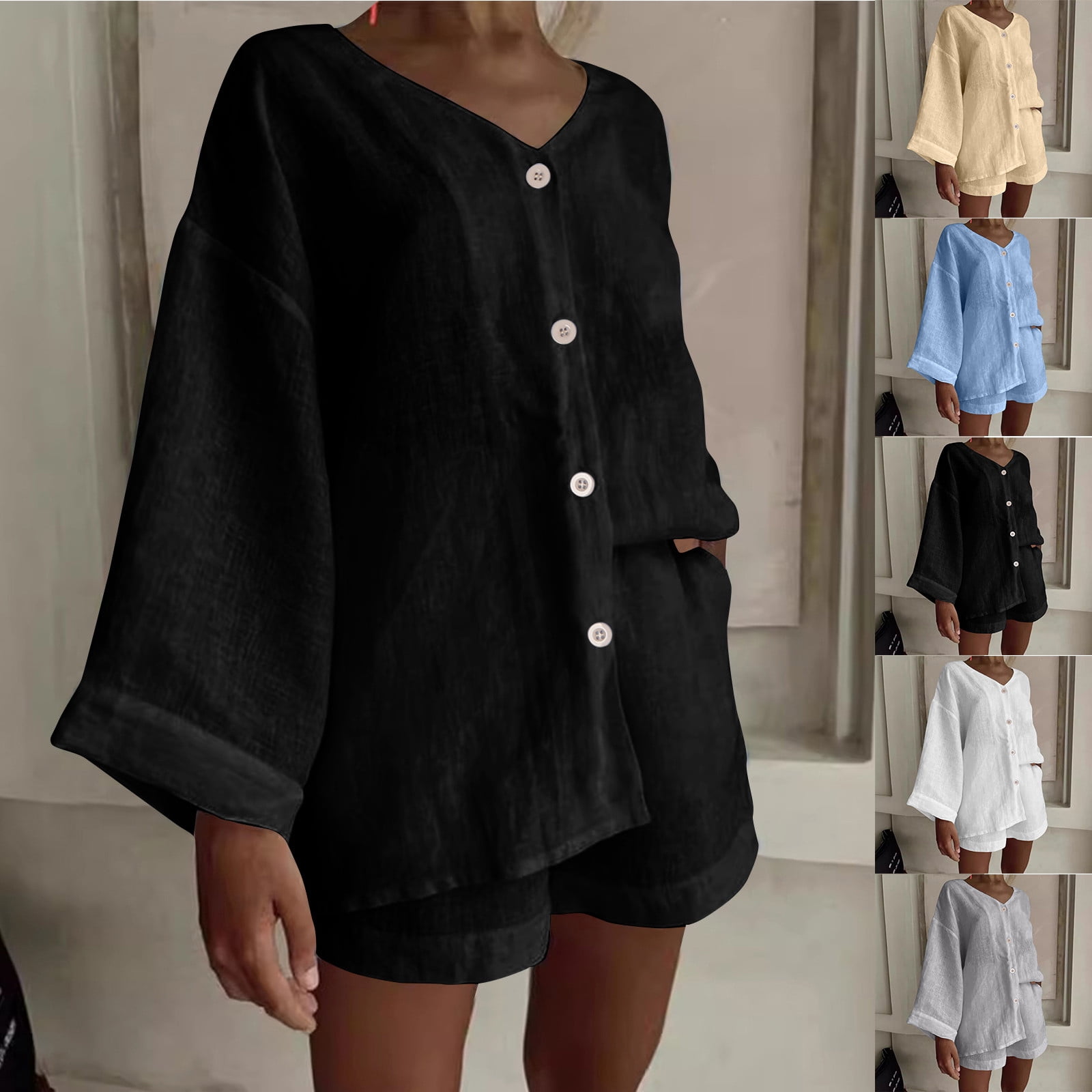 Forest Long Sleeve shirt&Shorts Set main image 1