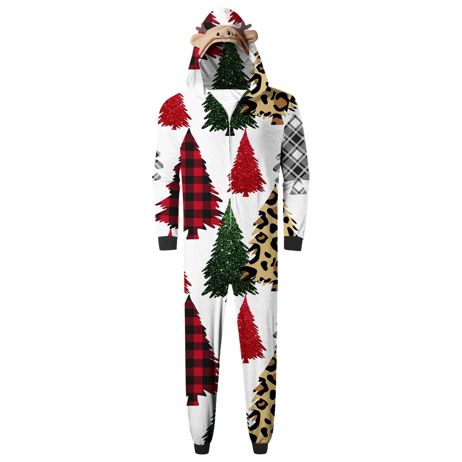 Feancey Christmas Pajamas Onesies for Men,Christmas Pajamas for Family