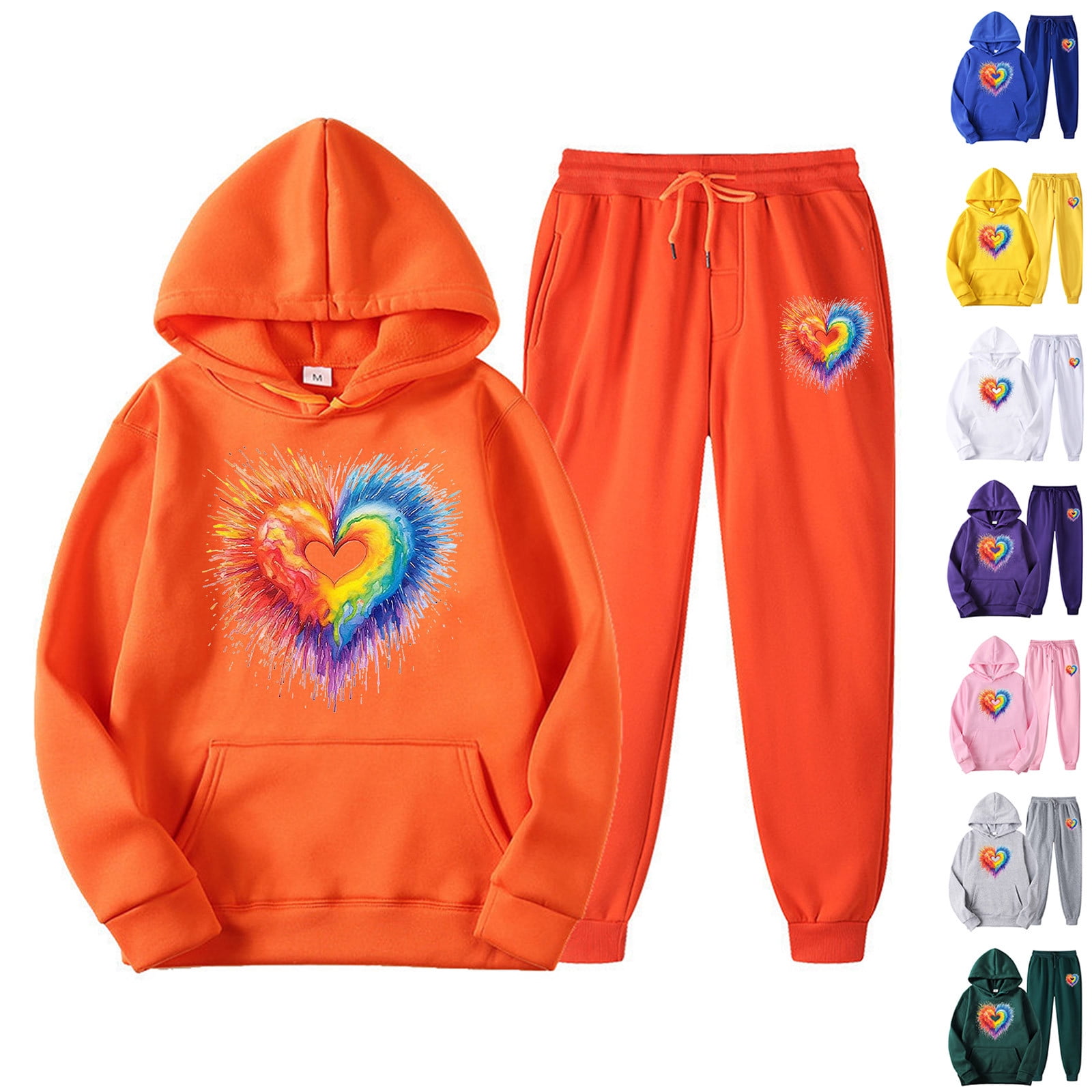 Feancey Lightening Deals Sweatsuits for Women Trendy 2025 Valentines