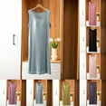 thumbnail image 1 of Feancey Loose Fit Nightgowns for Women Soft Modal Sleepwear Summer Casual Sleeveless Night Dress Solid Color Long Pajama Dresses Holiday Sales Light Blue Free Size, 1 of 7