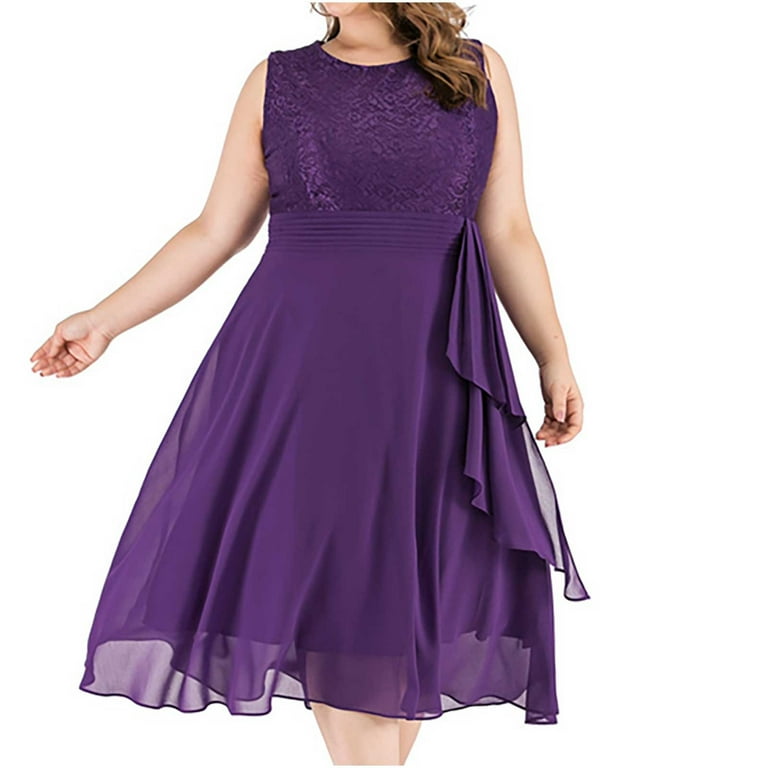 Chiffon Sleeveless Round neck High waist Maxi Dresses Chiffon Sleeveless Round neck High waist Maxi Dresses