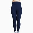 thumbnail image 1 of Feancey Tummy Control Leggings for Women High Waisted Workout Pants Solid Color Slim Fit Yoga Tights Stretchy Athletic Pants Holiday Sales Today Black S, 1 of 6