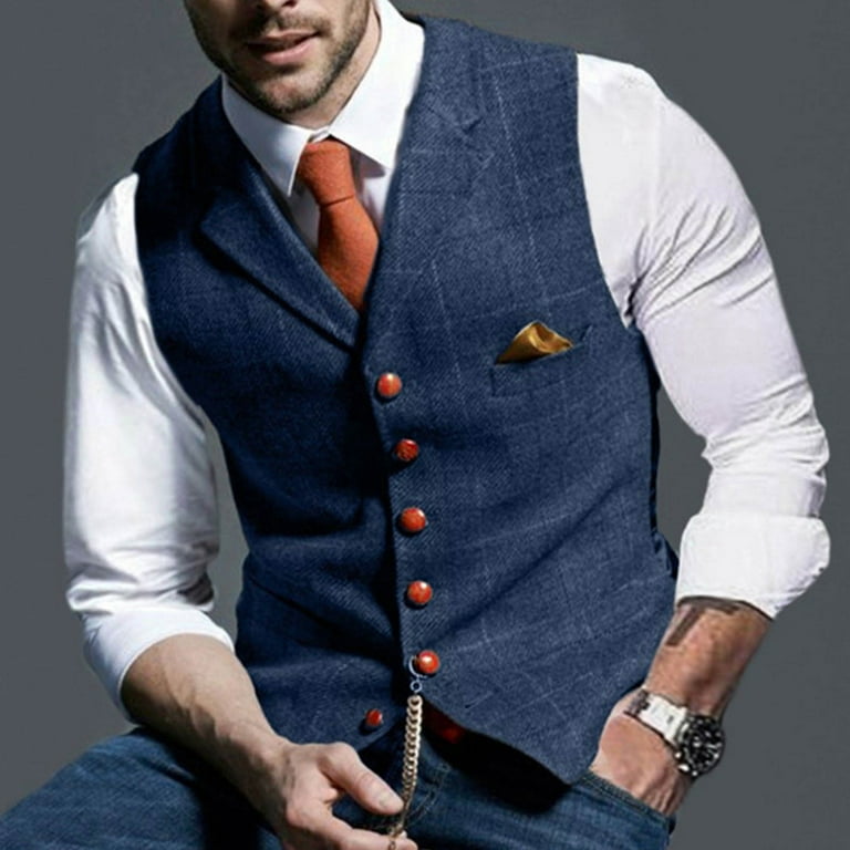 Mens waistcoats for weddings hot sale