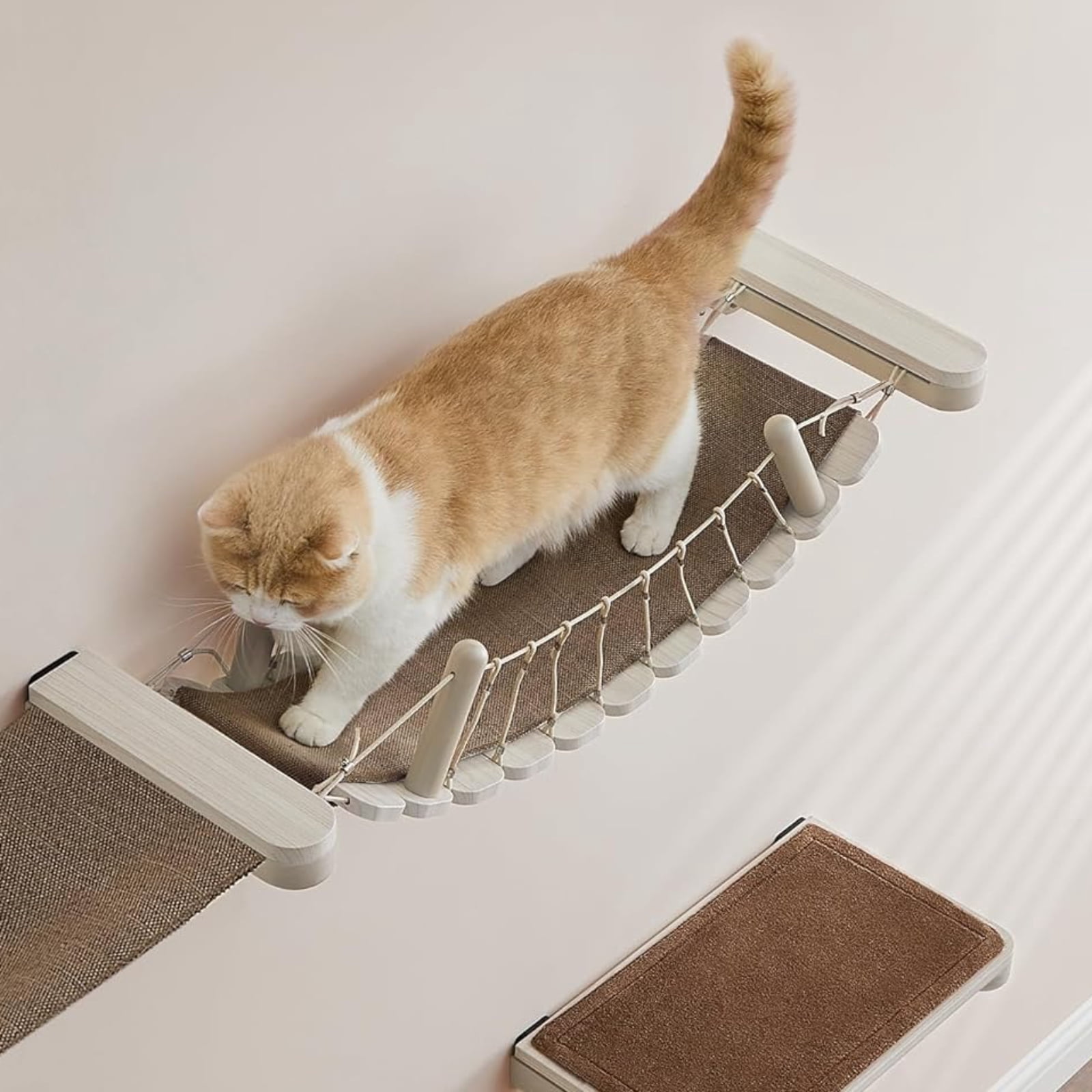 FEANDREA Clickat Ersatzteile Set Katzenbrett für die Wand