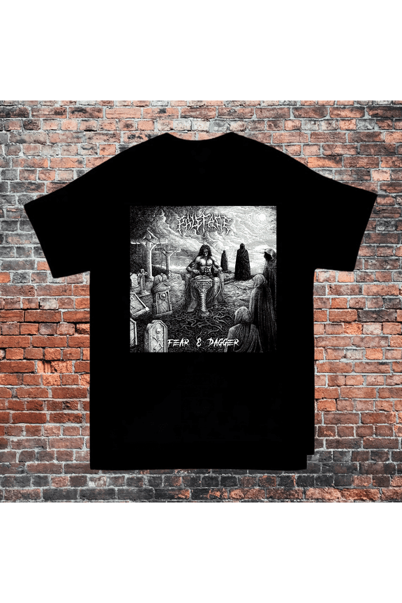 Fear & Dagger Album Paleface Swiss Band T Shirt Full Size S-5XL