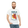 thumbnail image 1 of Fear Is Temporary Never Ending Adventure Unisex Streetwear Cotton T-shirt, 1 of 12