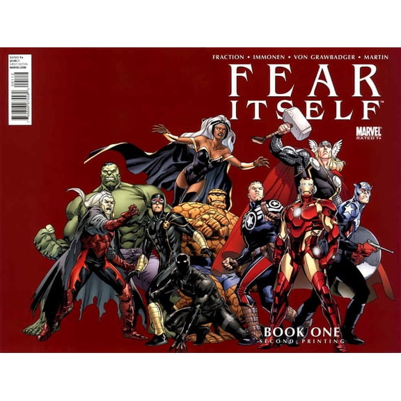 Fear Itself #1 (2nd) VF ; Marvel Comic Book