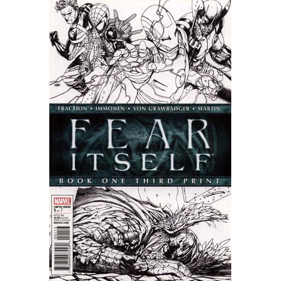 Fear Itself #1 (3rd) VF ; Marvel Comic Book