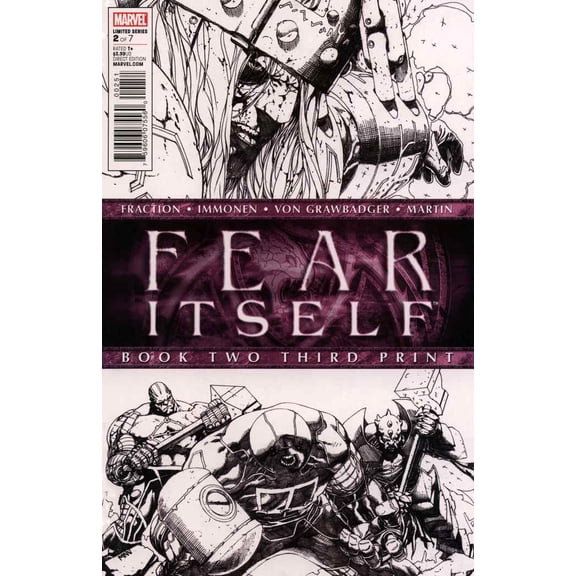 Fear Itself #2 (3rd) VF ; Marvel Comic Book