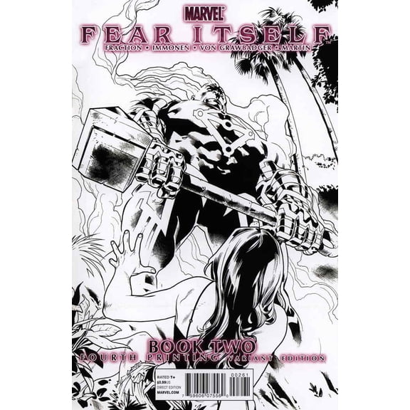 Fear Itself #2 (4th) VF ; Marvel Comic Book