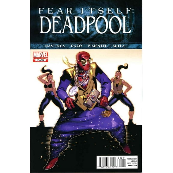Fear Itself: Deadpool #2 VF ; Marvel Comic Book