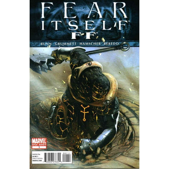 Fear Itself: FF #1 VF ; Marvel Comic Book
