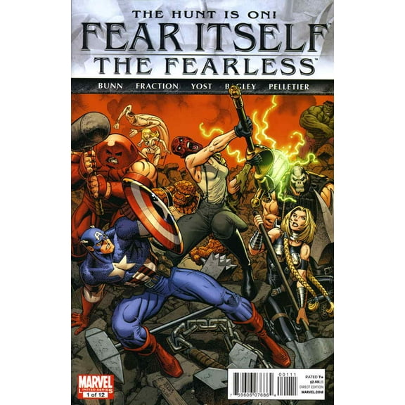 Fear Itself: The Fearless #1 VF ; Marvel Comic Book