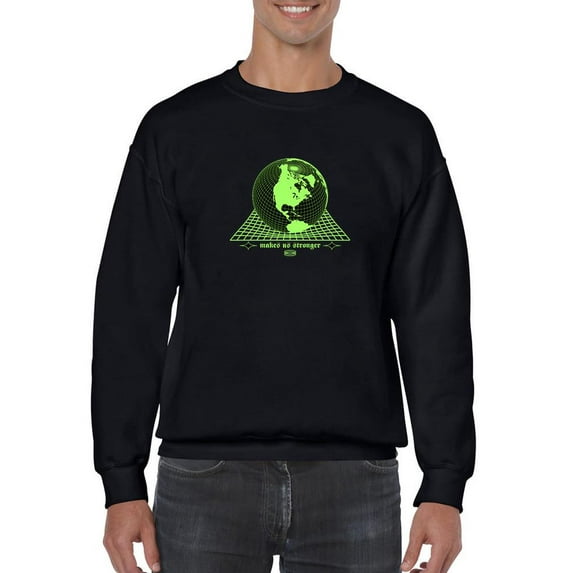 Fear Makes Us Stronger Sweatshirt Men -Image by Shutterstock, Male 3X-Large