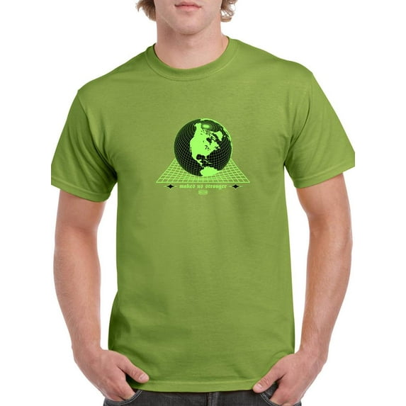Fear Makes Us Stronger T-Shirt Men -Image by Shutterstock, Male Large