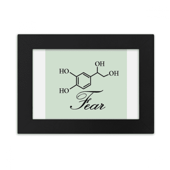 Fear Molecule Checal Structure Desktop Photo Frame Ornaments Picture Art Painting