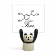 thumbnail image 1 of Fear Molecule Checal Structure Memo Holder Cartoon Animal Panda Stand Decoration, 1 of 3