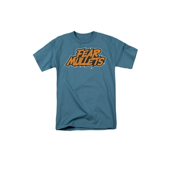 Fear Mullets Officially Licensed Adult T Shirt