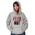 thumbnail image 1 of Fear Not Paint Splatter Christian Hoodie Sweatshirt Women Men Brisco Brands M, 1 of 6