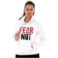 thumbnail image 1 of Fear Not Paint Splatter Christian Hoodie Sweatshirt Women Men Brisco Brands S, 1 of 6