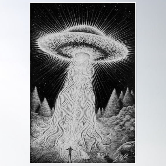 Fear Not! The Arrival... Inverted Poster Wall Art, Modern Wall Decor For Living Room Bedroom, 8x12 UNFRAMED