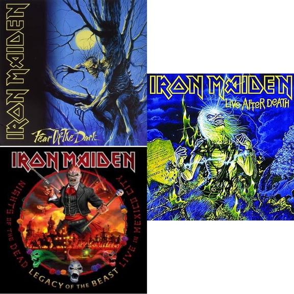 Fear Of The Dark & Nights Of The Dead, Legacy Of The Beast: Live In Mexico City (X) (3LP/180G) & Live After Death