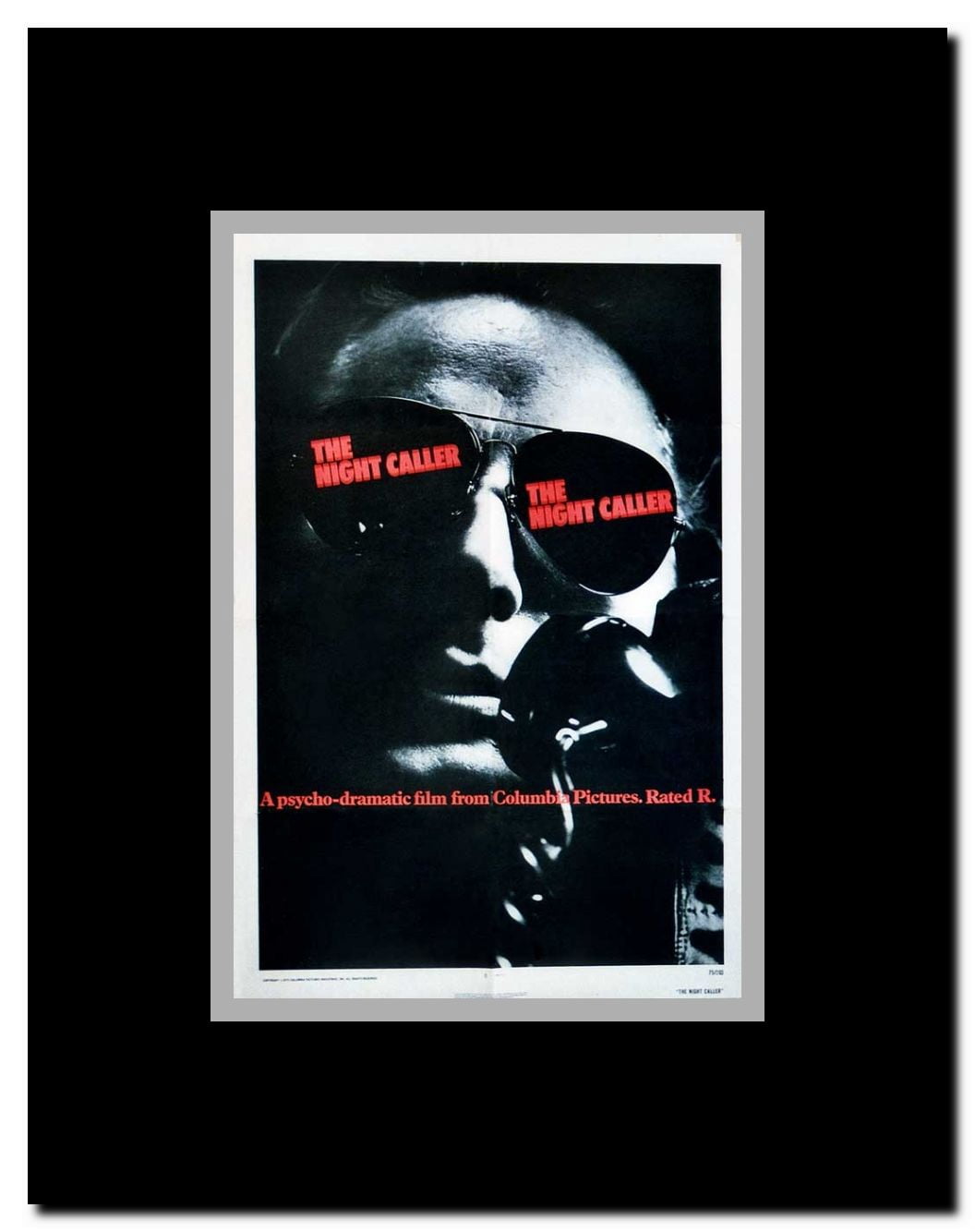 Fear Over The City Framed Movie Poster