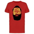 thumbnail image 1 of Fear The Beard Design T-Shirt Men -Image by Shutterstock, Male Large, 1 of 2