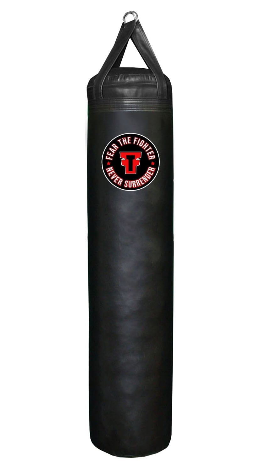 Fear The Fighter 6ft Tall 150lb Boxing MMA Heavy Punching Bag UNFILLED - Made in USA