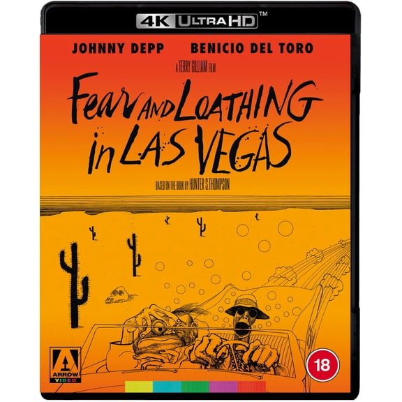 Fear and Loathing in Las Vegas (4K Ultra HD) Troy Evans Penn Jillette Benicio Del Toro Flea